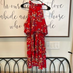 Mud pie red dress